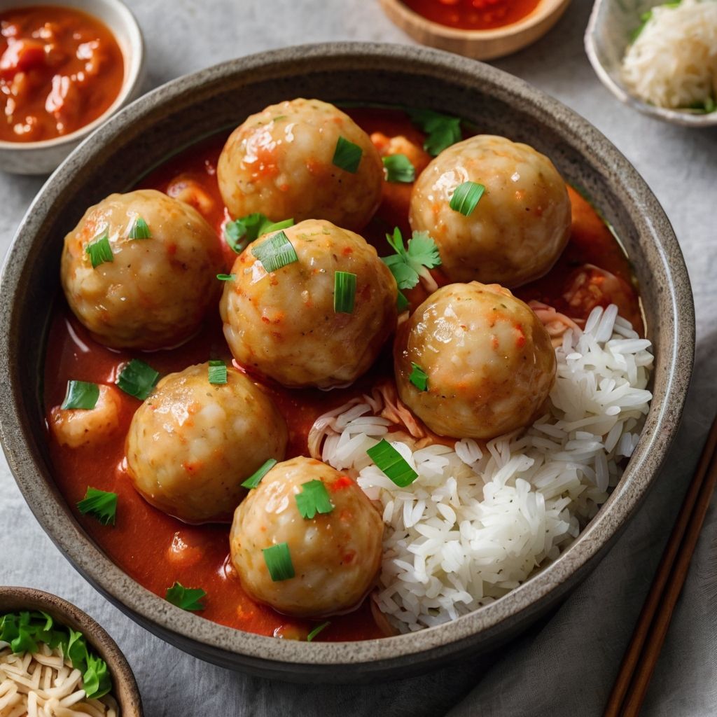Fish Balls with Roe