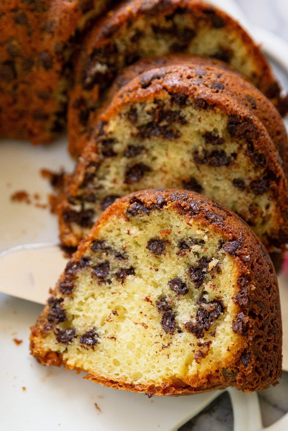 Gluten-Free Chocolate Chip Cookie Dough Bundtlet