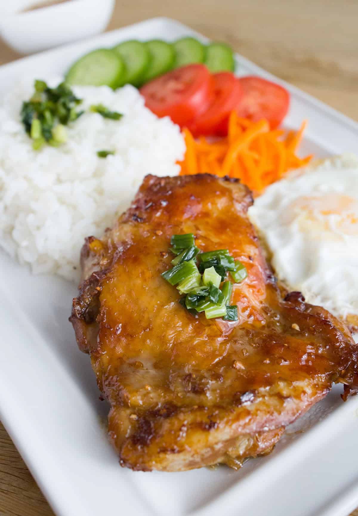 Grilled Chicken Rice (Cơm Gà Nướng)