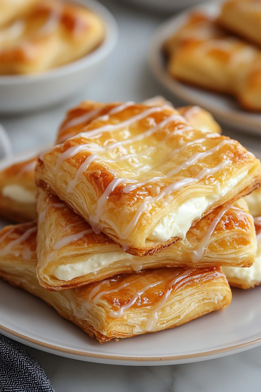 Sweet Cheese Danish